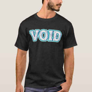 T-shirt VOID//CRACKED : Entrez dans l'abîme électrique
