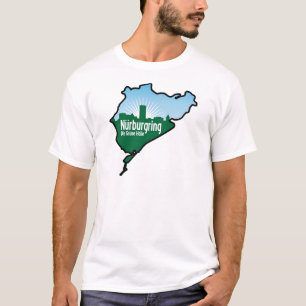 T-shirt Voie de course de Nurburgring Nordschleife,