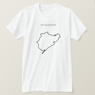 T-shirt Voie de Formule 1 de Nordschleife