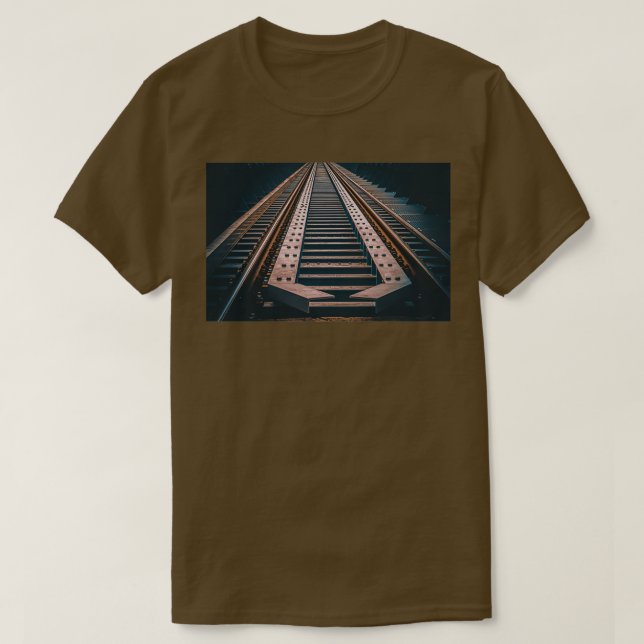 T-shirt Voie ferroviaire (Design devant)