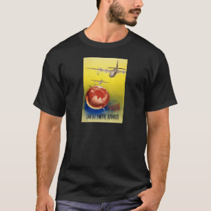 T-shirt Voies aériennes d'empire de Qantas