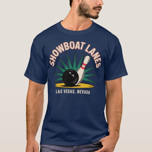 T-shirt Voies de bateau de démonstration - Las Vegas, NV (Devant)