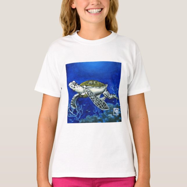 T-shirt Voies de tortue (Devant)