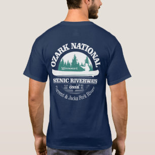 T-shirt Voies navigables Pittoresques nationales d'Ozark