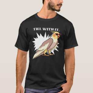 T-shirt Voile Cockatiel avec It Grey Bird pour le propriét