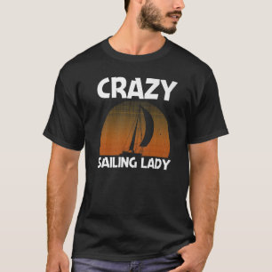 T-shirt Voile cool Pour Femmes Filles Voilier Voilier Voil