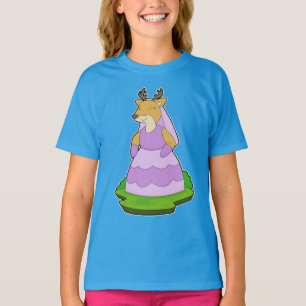 T-shirt Voile de mariée Cerf Mariage