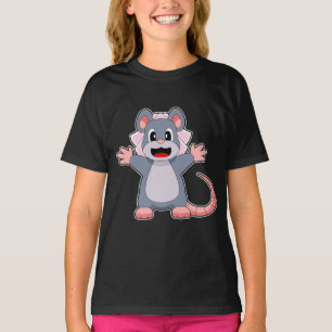 T-shirt Voile de mariée souris mariage