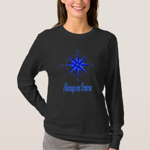 T-shirt Voile - Toujours Sur Cours Chemise Boussole