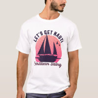 Voile vintage Retro Caraïbes Obtenons Nauti
