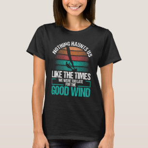 T-shirt Voile Windsurfer Bon Vent Vintage Retro Windsurfin