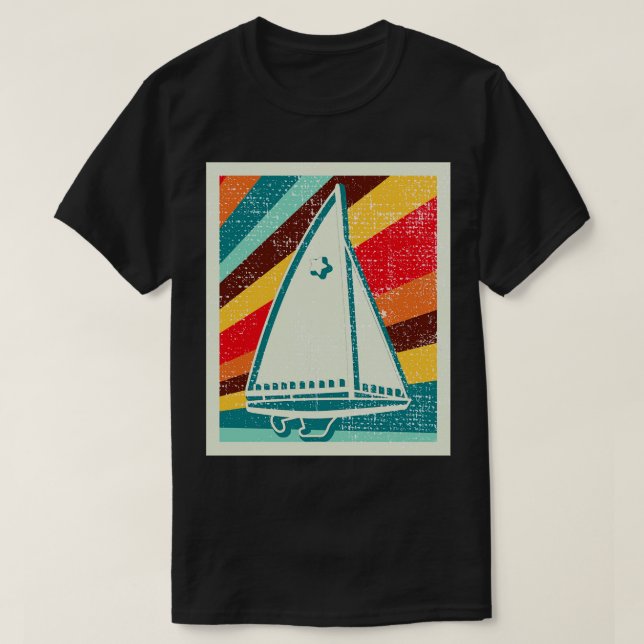 T-shirt Voilier Bateau à voile Cadeau 1 (Design devant)