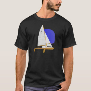 T-shirt Voilier classique de Néerlandais de vol