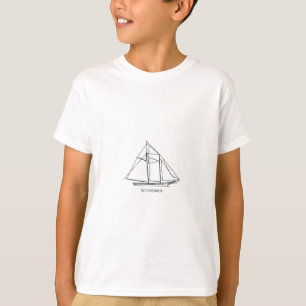 T-shirt Voilier de schooner