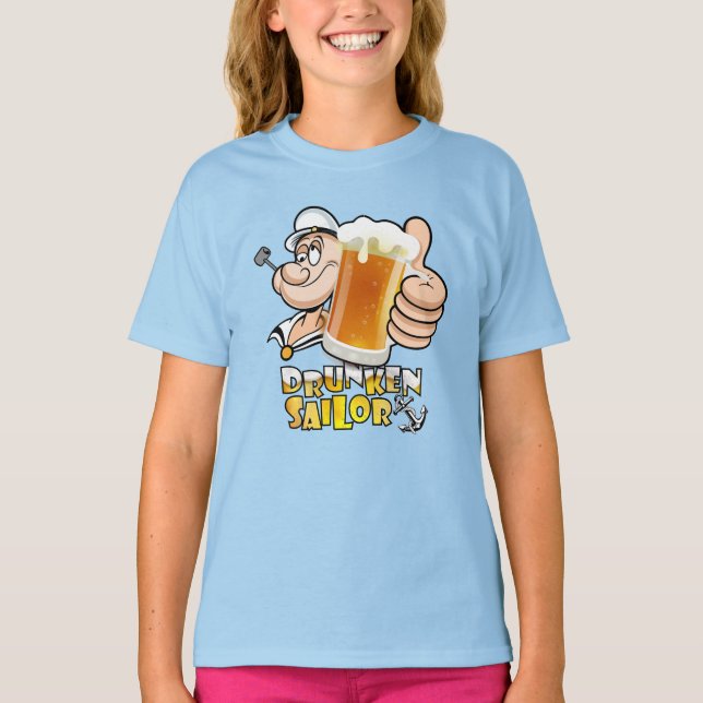 T-shirt Voilier ivre | Enfants (Devant)