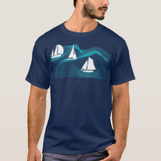 T-shirt Voilier Océan Passion pour la voile