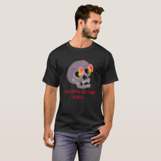 T-SHIRT VOIR AU CENTRE (DENIM SKULL)