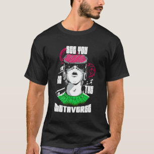 T-shirt Voir Dans Le Metaverse Virtual Reality Player Vr