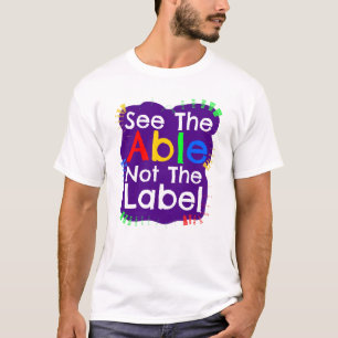 T-shirt Voir La Table Pas Le Étiquette