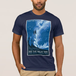 T-shirt Voir la Voie Lactée dans le parc national Big Ben