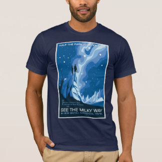 T-shirt Voir la Voie Lactée dans le parc national Big Bend