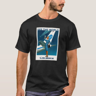 T-shirt Voir le Monde amis