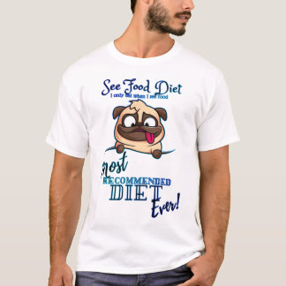 T-shirt VOIR NOURRITURE Personnes de régime