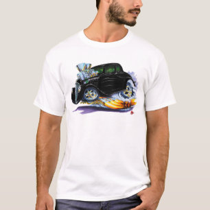 T-shirt Voiture 1933-36 noire de Willys