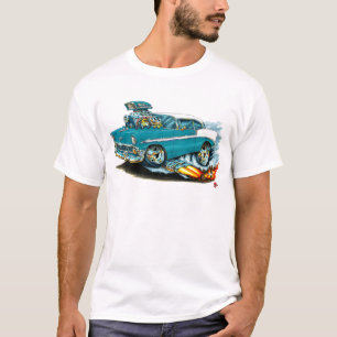 T-shirt Voiture 1956 turquoise de Chevy 150-210