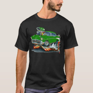 T-shirt Voiture 1957 verte de Chevy Belair