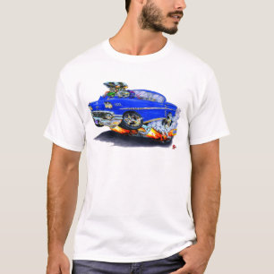 T-shirt Voiture 1958 de bleu d'impala