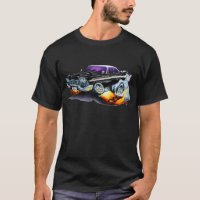 Voiture 1958 de noir de fureur de Plymouth