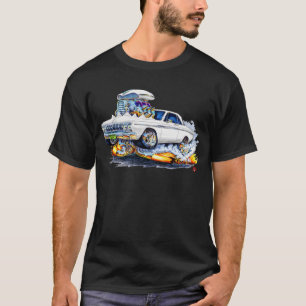T-shirt Voiture 1964 de blanc de Plymouth
