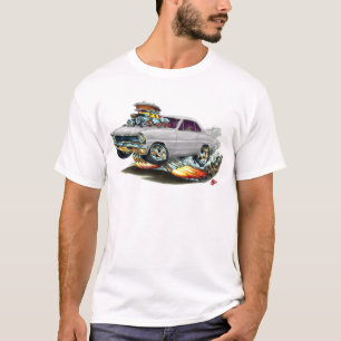 T-shirt Voiture 1966-67 de blanc de nova