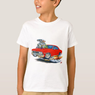 T-shirt Voiture 1966 de rouge de Chevelle