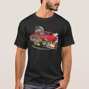 T-shirt Voiture 1967 de rouge de Chevelle