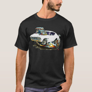 T-shirt Voiture 1968-69 de blanc de Chevelle