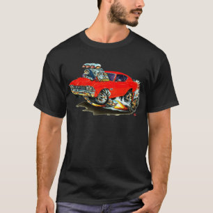 T-shirt Voiture 1968-69 de rouge de Chevelle