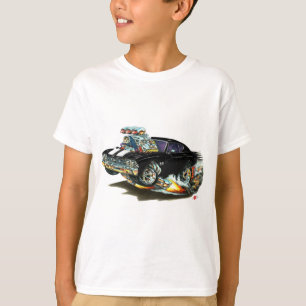 T-shirt Voiture 1968-69 Noir-Blanche de Chevelle