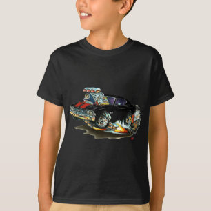 T-shirt Voiture 1968-69 Noir-Rouge de Chevelle