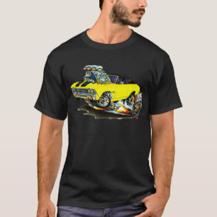 T-shirt Voiture 1968-69 supérieure Jaune-Noire de Chevelle