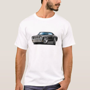 T-shirt Voiture 1970 noire de Monte Carlo
