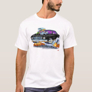 T-shirt Voiture 1970 noire de Monte Carlo