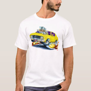 T-shirt Voiture 1971-72 jaune de Chevelle