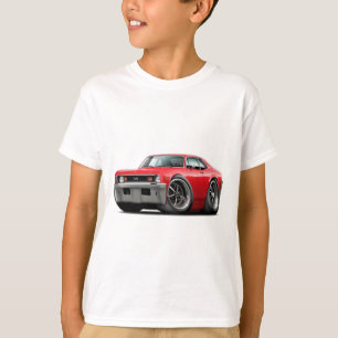 T-shirt Voiture 1973-74 de rouge de nova
