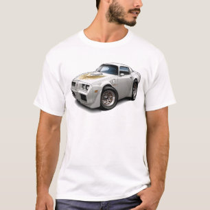 T-shirt Voiture 1979-81 de blanc du transport AM
