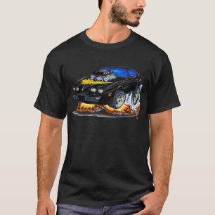 T-shirt Voiture 1979-81 noire du transport AM