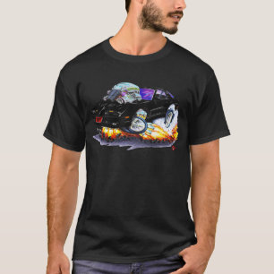 T-shirt Voiture 1982-92 noire du transport AM