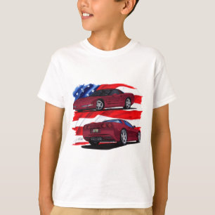 T-shirt Voiture 1999-04 marron de Corvette