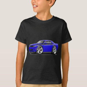 T-shirt Voiture 2009-11 Bleu-Noire du challengeur droite